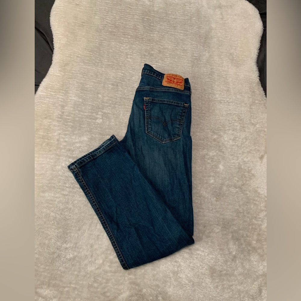 Levis 541 Mens Athletic Fit Blue Denim Jeans‎ Size 30x30 Pants Stretch